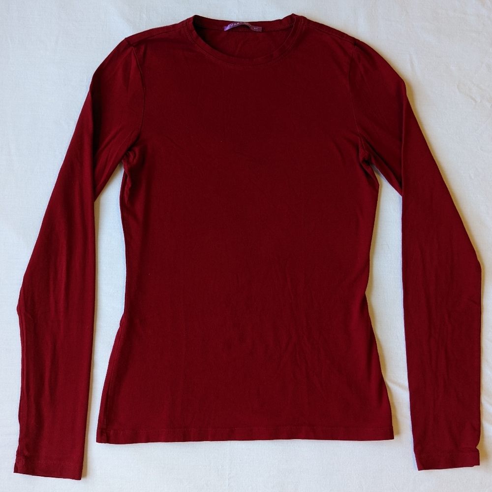 'Smart Set' Red Long Sleeve - Picture 2 of 3